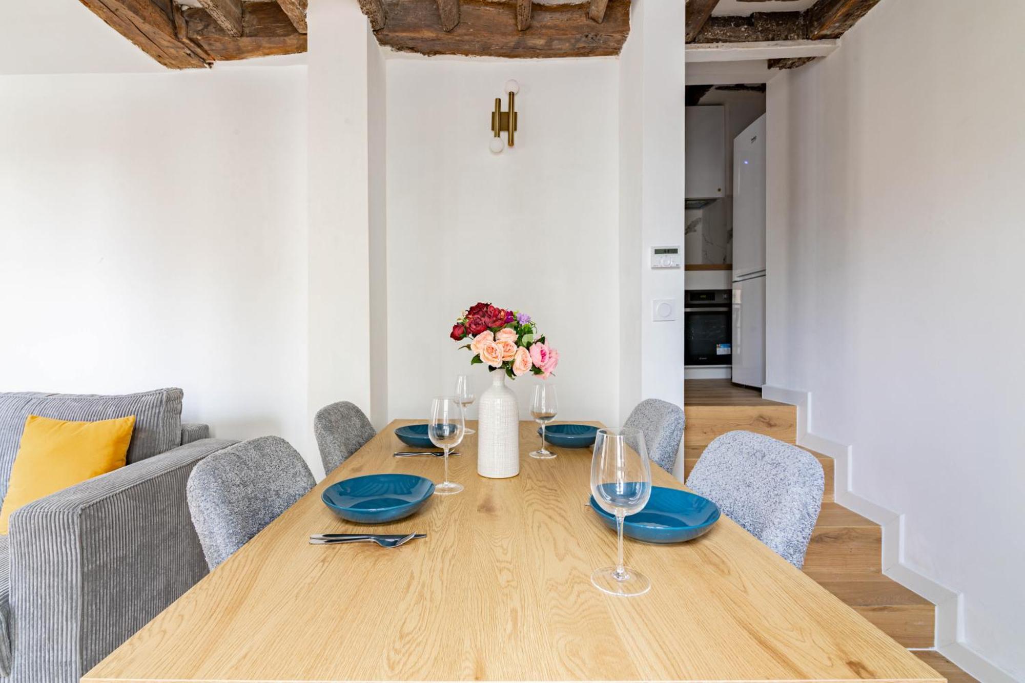 Appartement Quartier Fontaine Chatelet Les Halles Free Netflix Paris Exterior foto