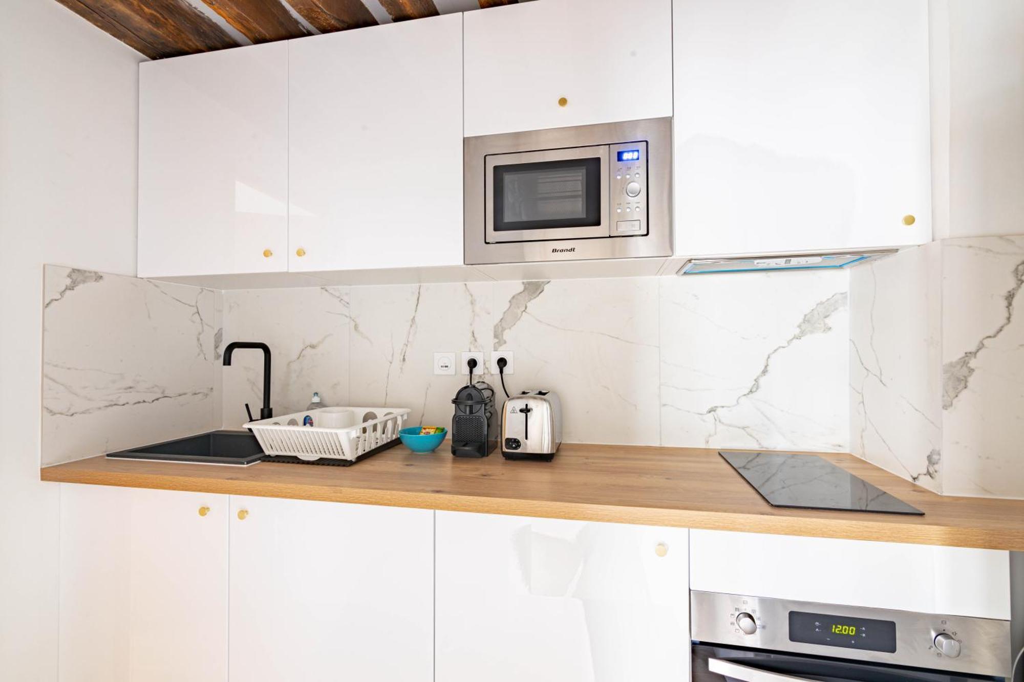 Appartement Quartier Fontaine Chatelet Les Halles Free Netflix Paris Exterior foto